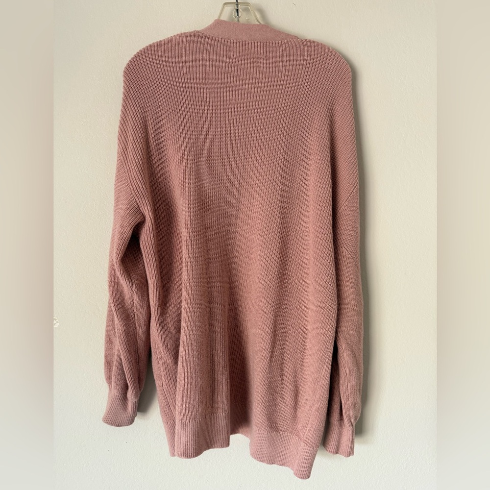 Wilfred Free Pink Cardigan Sweater - Picture 3 of 3